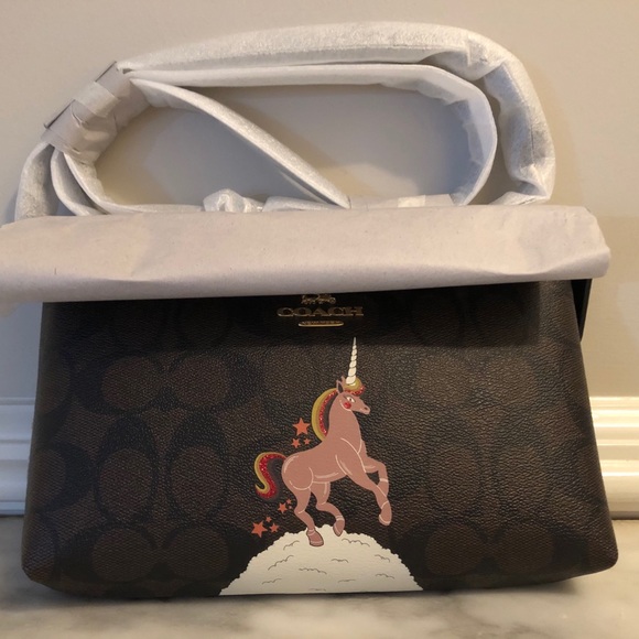 Coach Handbags - 💥FINAL PRICE DROP NWTCOACH Crossbody With Unicorn